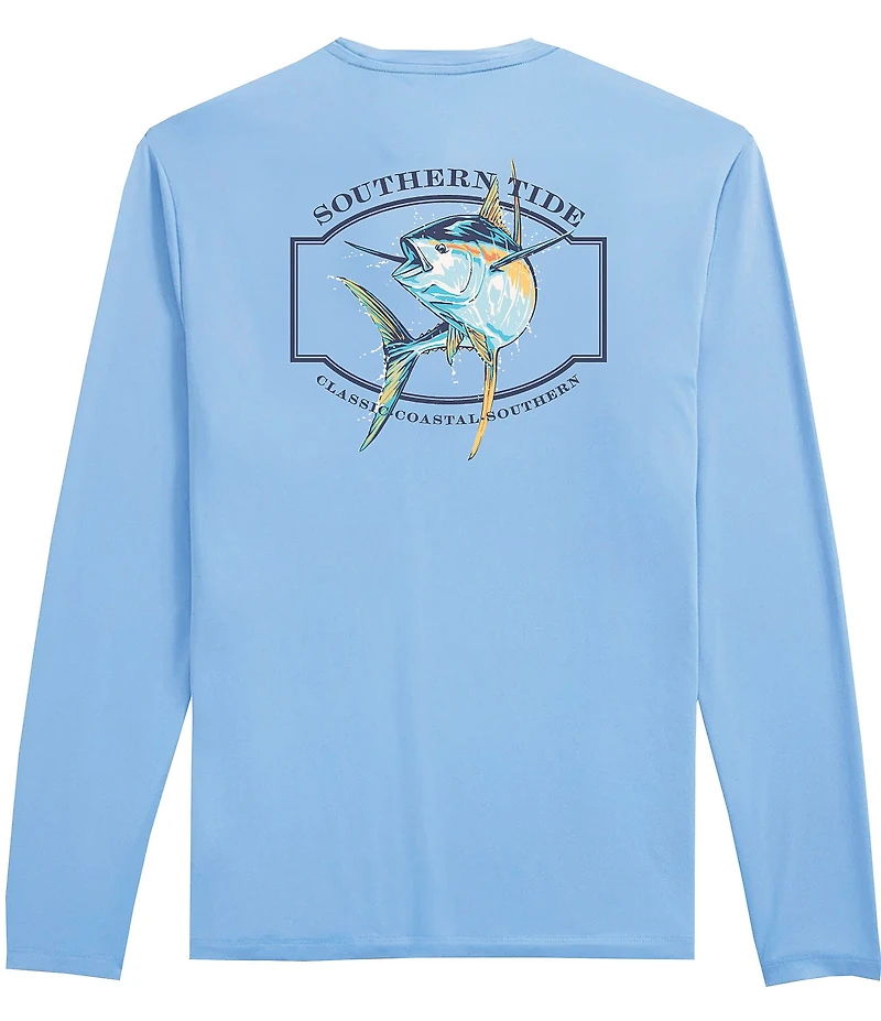 Southern Tide Yellowfin Frame Performance Long Sleeve T-Shirt