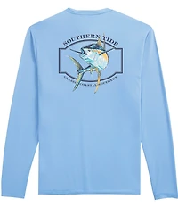 Southern Tide Yellowfin Frame Performance Long Sleeve T-Shirt