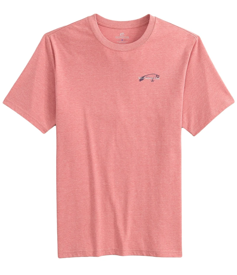 Southern Tide You Can't Catch The Skipjack Graphic Heather Short Sleeve T-Shirt