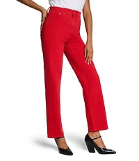 Spanx 90s High Rise Denim Straight Leg Jeans