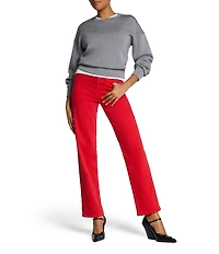 Spanx 90s High Rise Denim Straight Leg Jeans