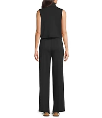 Spanx Air Essentials Sleeveless Turtleneck Jumpsuit