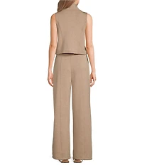 Spanx AirEssentials® Quarter Zip Sleeveless Jumpsuit