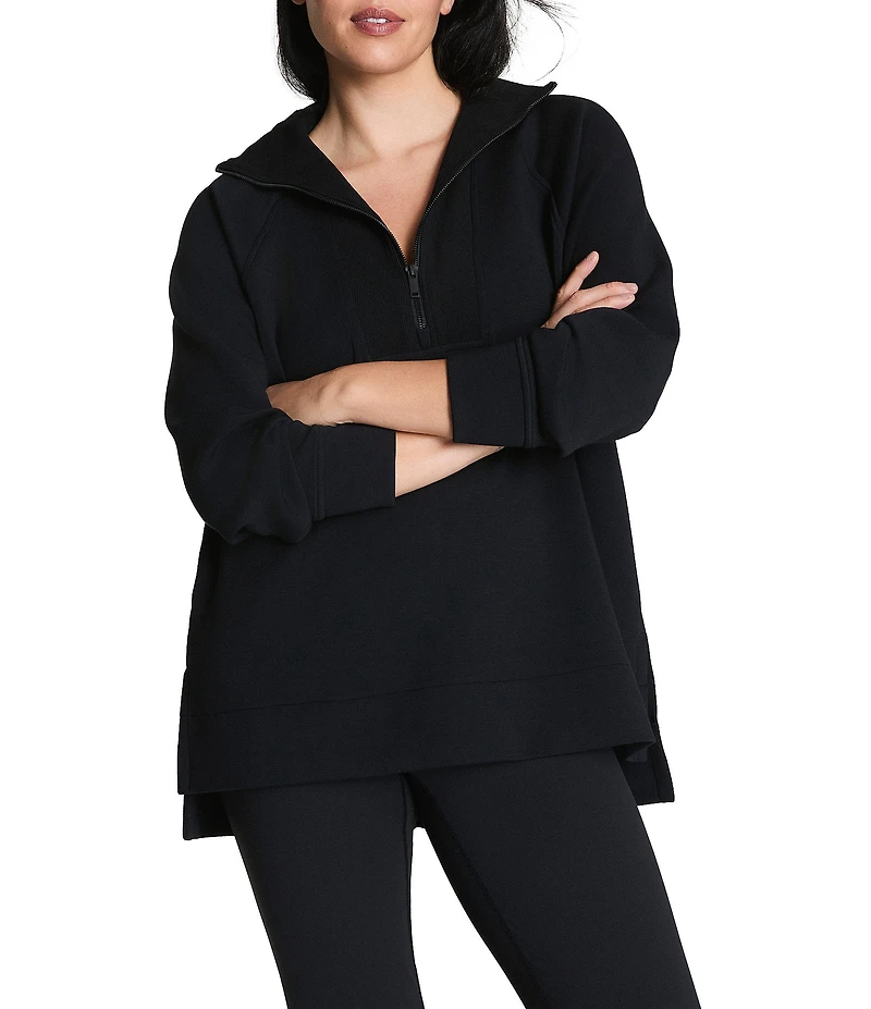 Spanx AirEssentials Brushed Half Zip Tunic