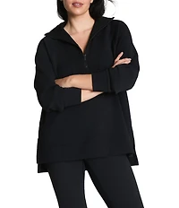 Spanx AirEssentials Brushed Half Zip Tunic