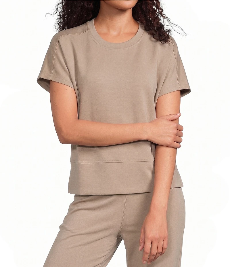 Spanx SPANX AirEssentials® Crew Neck Short Sleeve Tee Shirt