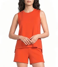 SPANX AirEssentials Crew Neck Sleeveless Knit Tank Top