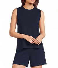 SPANX AirEssentials Crew Neck Sleeveless Knit Tank Top