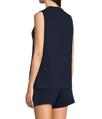 SPANX AirEssentials Crew Neck Sleeveless Knit Tank Top