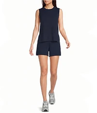 SPANX AirEssentials Crew Neck Sleeveless Knit Tank Top