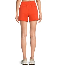 SPANX AirEssentials High Rise Double Knit Drawstring Shorts
