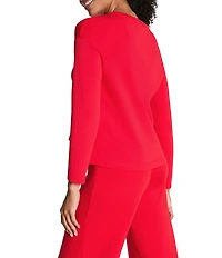 Spanx AirEssentials Knit Long Sleeve Side Slit Top