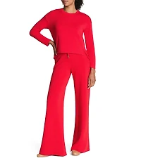Spanx AirEssentials Knit Long Sleeve Side Slit Top