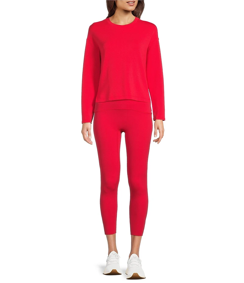 Spanx AirEssentials Knit Long Sleeve Side Slit Top