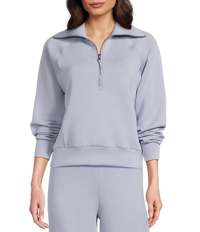 Spanx AirEssentials Coordinating Long Sleeve Half Zip Jacket