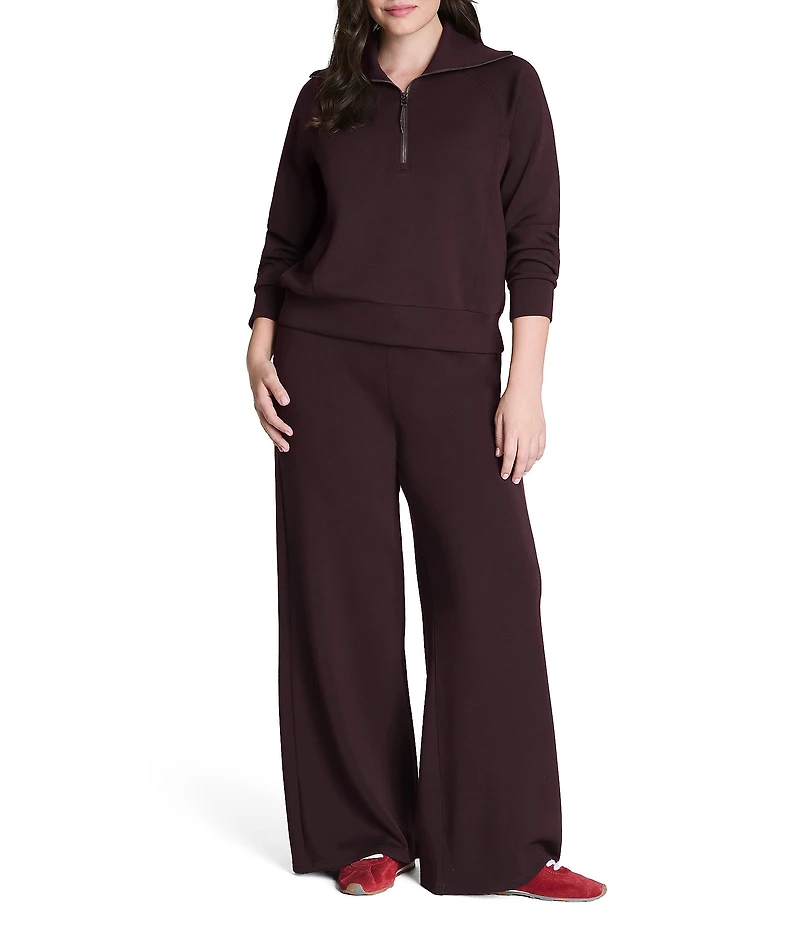 Spanx AirEssentials Long Sleeve Half Zip Jacket
