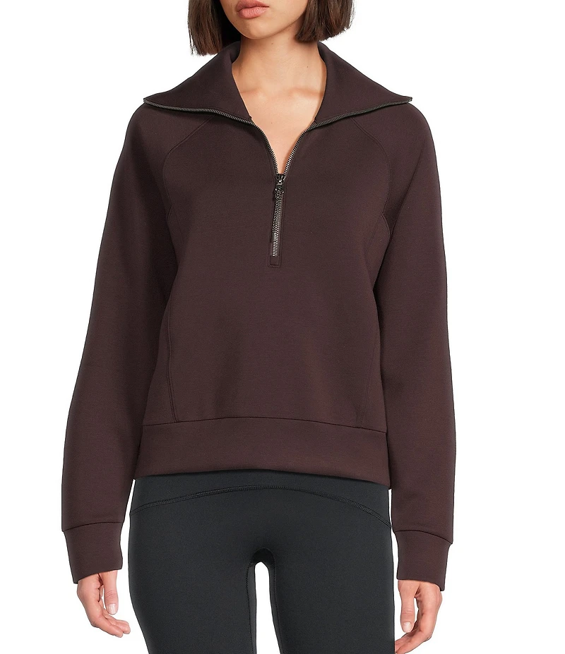 Spanx AirEssentials Long Sleeve Half Zip Jacket