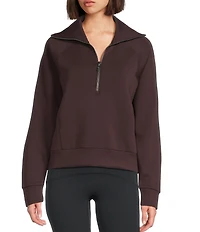 Spanx AirEssentials Long Sleeve Half Zip Jacket