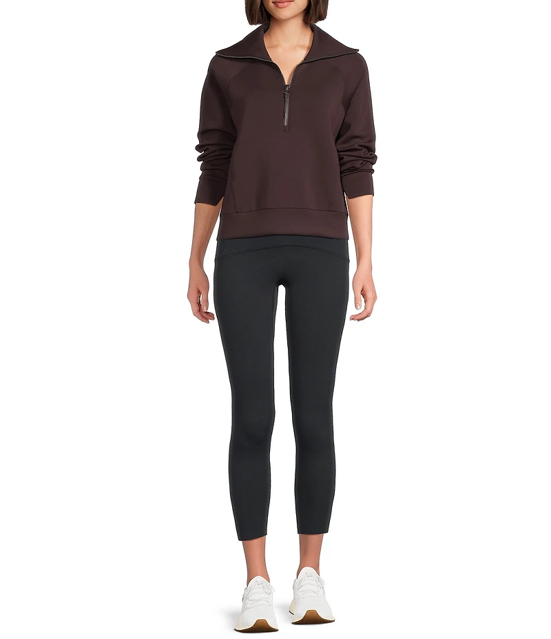 Spanx AirEssentials Long Sleeve Half Zip Jacket