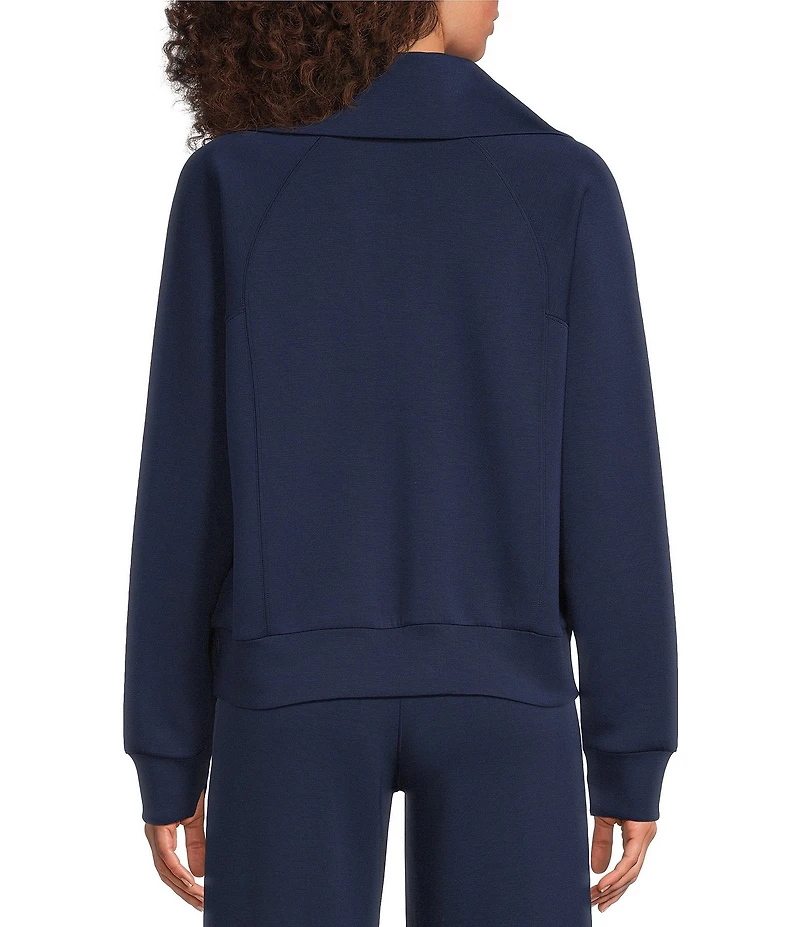 Spanx AirEssentials Long Sleeve Half Zip Jacket
