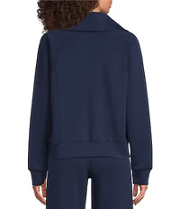 Spanx AirEssentials Long Sleeve Half Zip Jacket