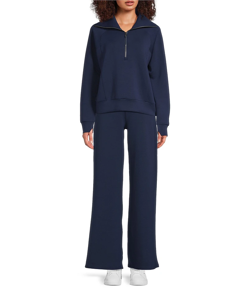 Spanx AirEssentials Long Sleeve Half Zip Jacket