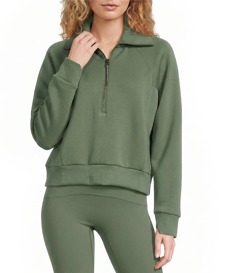 Spanx AirEssentials® Coordinating Long Sleeve Half Zip Jacket