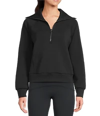 Spanx AirEssentials Long Sleeve Half Zip Jacket