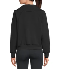 Spanx AirEssentials Long Sleeve Half Zip Jacket
