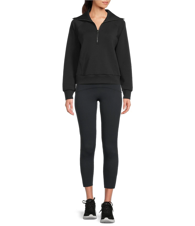 Spanx AirEssentials Long Sleeve Half Zip Jacket
