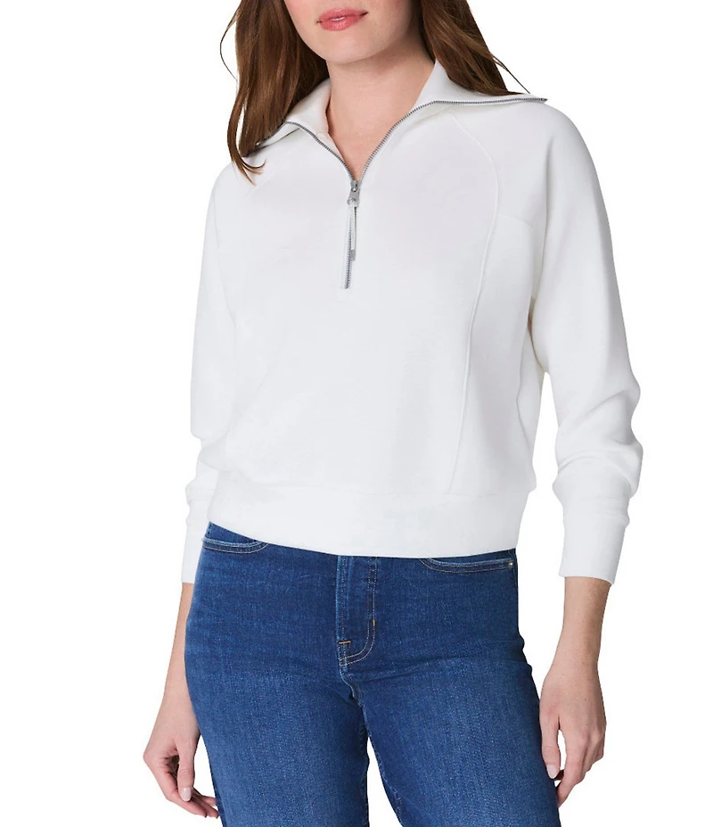 Spanx AirEssentials Coordinating Long Sleeve Half Zip Jacket