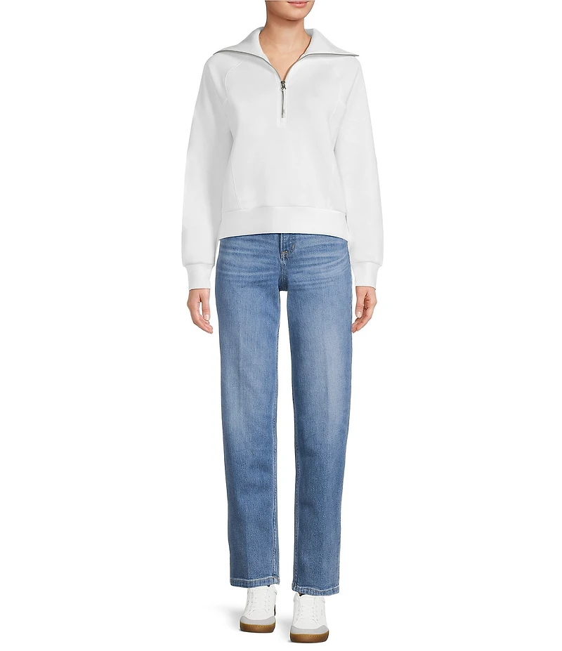 Spanx AirEssentials Coordinating Long Sleeve Half Zip Jacket