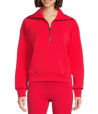 Spanx AirEssentials Long Sleeve Half Zip Jacket