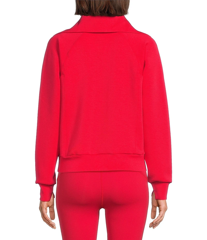 Spanx AirEssentials Long Sleeve Half Zip Jacket