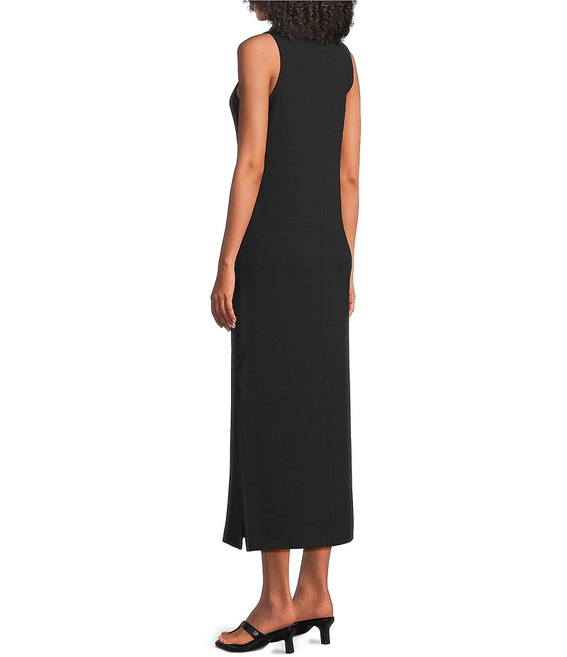 SPANX AirEssentials Ribbed Crew Neck Sleeveless Knit Maxi Tank Dress