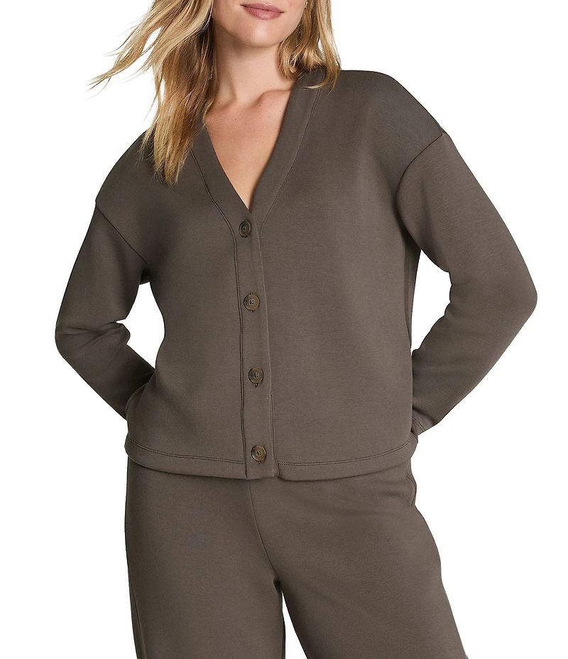 Spanx AirEssentials V-Neckline Long Sleeve Button Front Cardigan