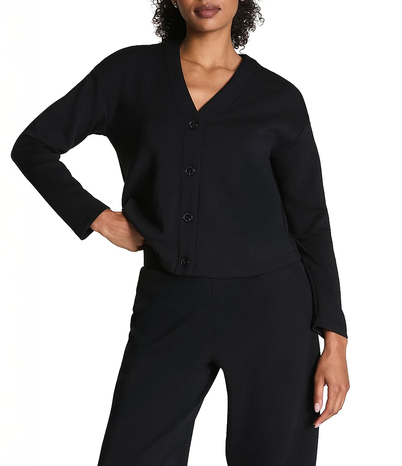 Spanx AirEssentials V-Neckline Long Sleeve Button Front Cardigan