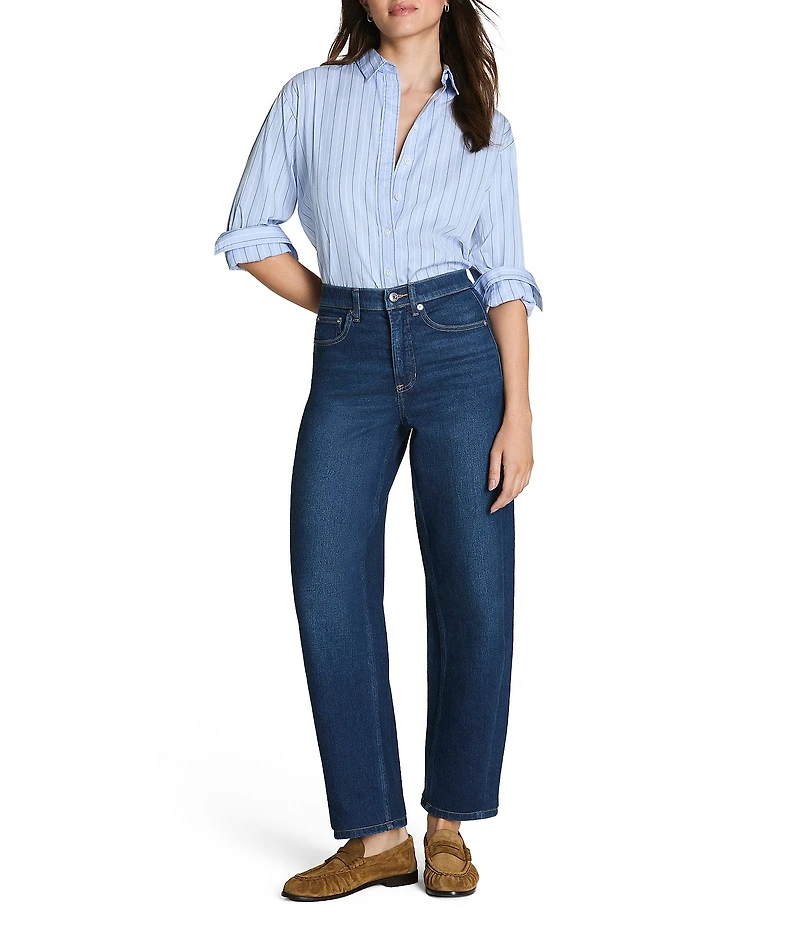 Spanx Authentic Denim Barrel Leg Jeans