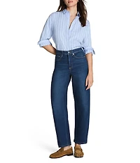 Spanx Authentic Denim Barrel Leg Jeans