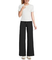 Spanx BareNaked Knit Short Sleeve Crew Neckline Pullover Tee