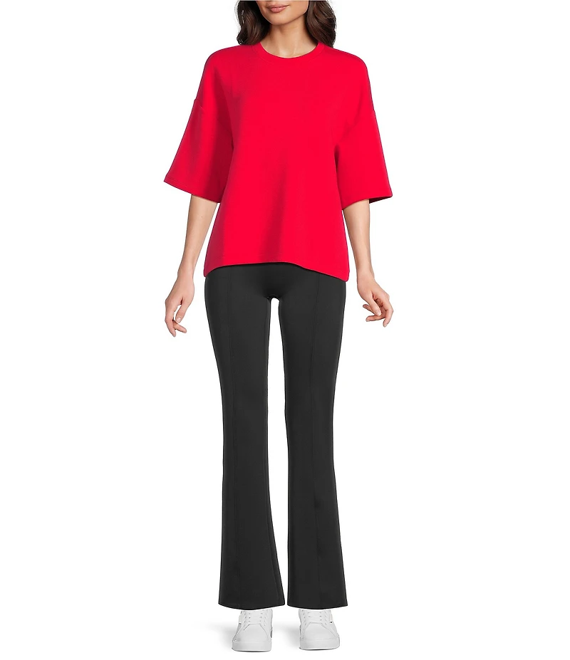 Spanx Dressy Micro Flare Pull On Leggings
