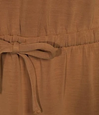 SPANX Faux Sandwashed Scoop Neck Sleeveless Knit Maxi Dress