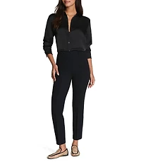 Spanx Ponte Zero Waistband Slim Ankle Pants