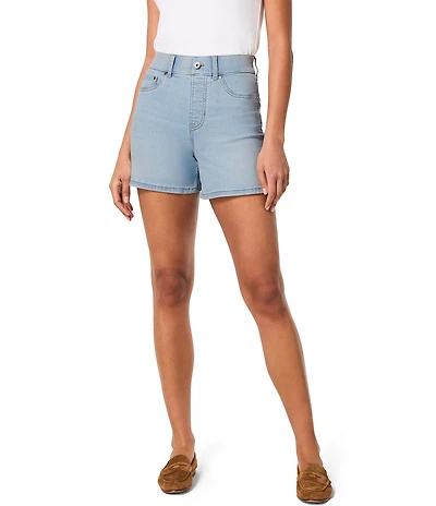 Spanx Pull-On High-Waisted Denim Short