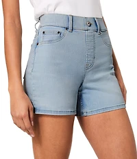 Spanx Pull-On High-Waisted Denim Short
