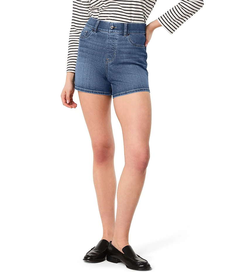 Spanx Pull-On High-Waisted Denim Short