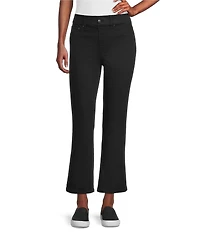 Spanx Pull-on Kick Flare Cropped Denim Jeans