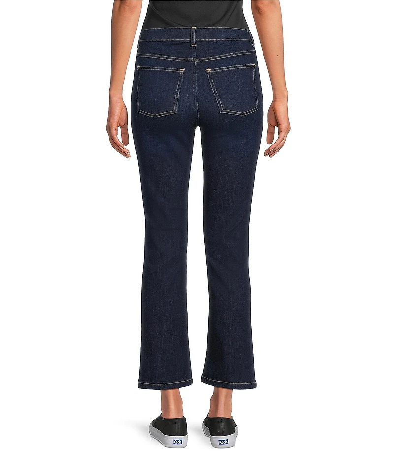Spanx ReDefine Kick Flare Cropped Denim Jeans