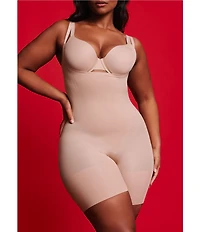 Spanx SPANXsculpt™ Go-Figure Open-Bust Mid-Thigh Bodysuit