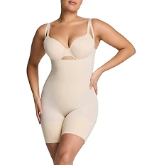 Spanx SPANXsculpt™ Go-Figure Open-Bust Mid-Thigh Bodysuit